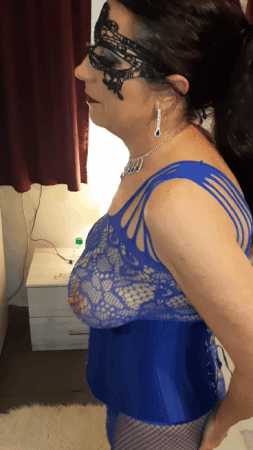 Sexy Milf by Wildcat Blue dress #3